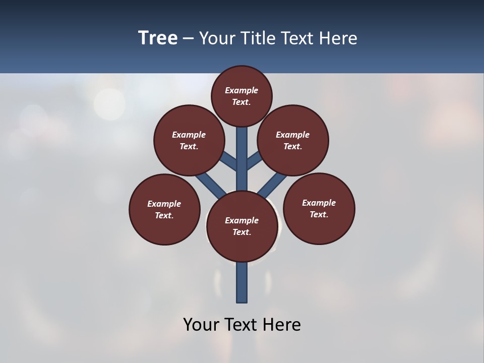 Coastal Portrait Wellness PowerPoint Template