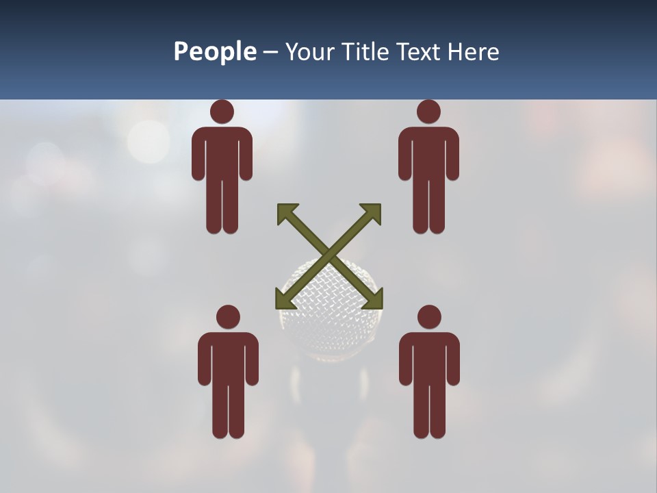 Coastal Portrait Wellness PowerPoint Template