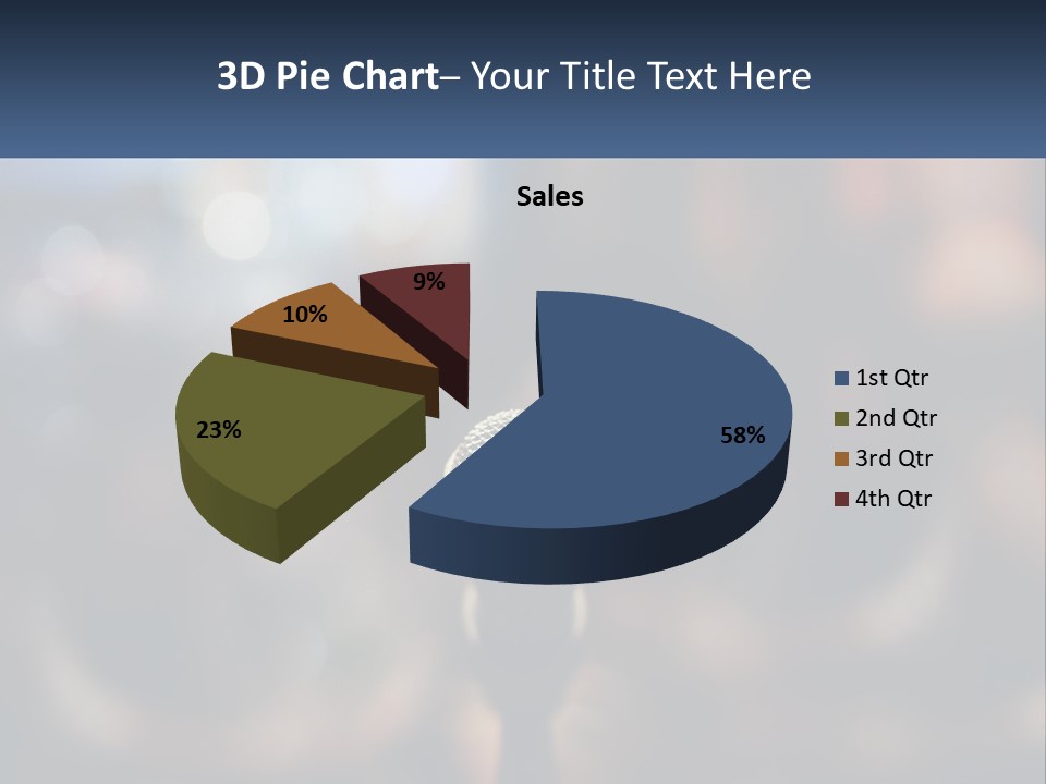 Coastal Portrait Wellness PowerPoint Template