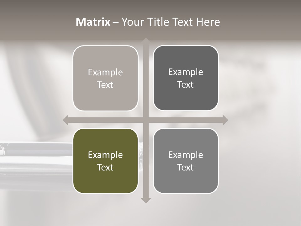 Family Portrait Sunrise PowerPoint Template