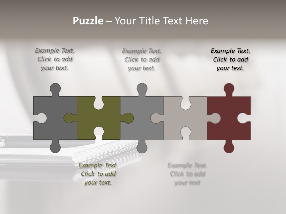 Family Portrait Sunrise PowerPoint Template