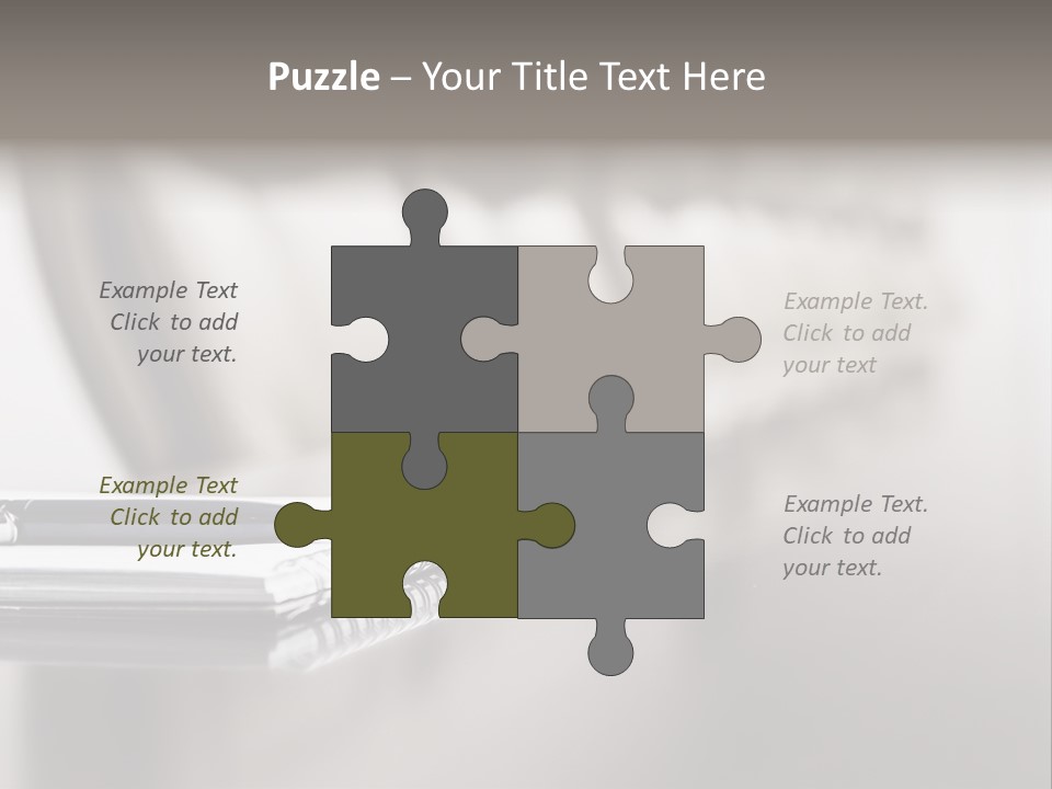 Family Portrait Sunrise PowerPoint Template