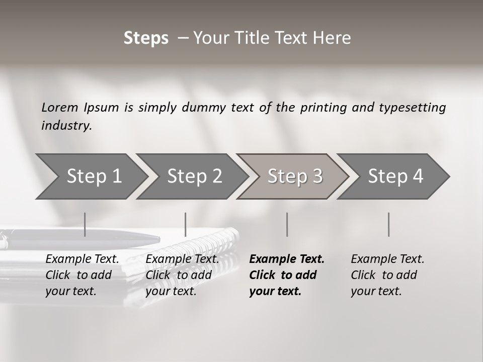 Family Portrait Sunrise PowerPoint Template