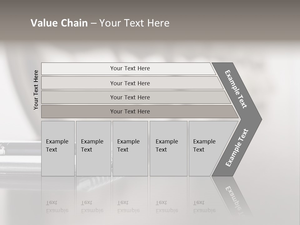 Family Portrait Sunrise PowerPoint Template