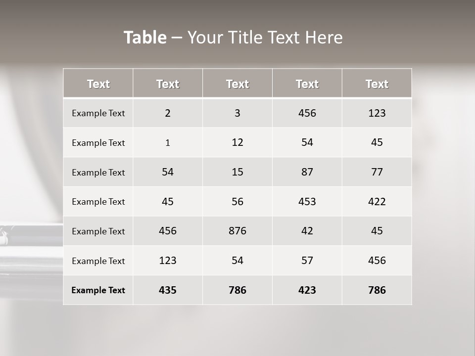 Family Portrait Sunrise PowerPoint Template