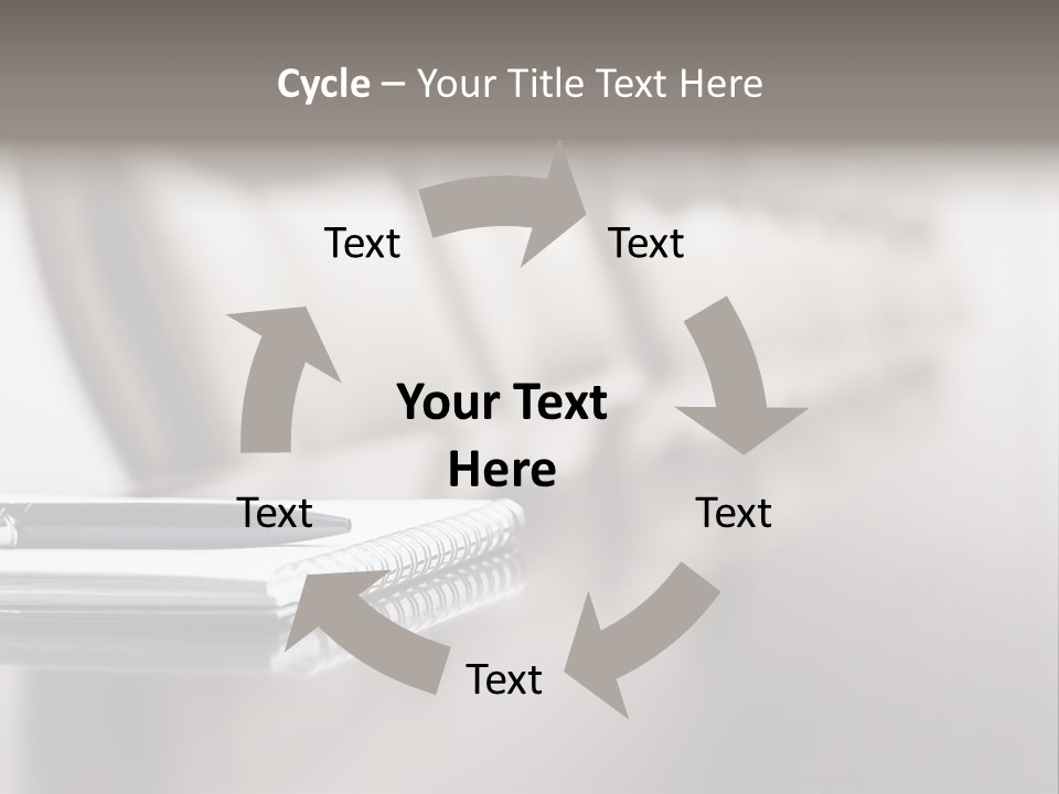 Family Portrait Sunrise PowerPoint Template