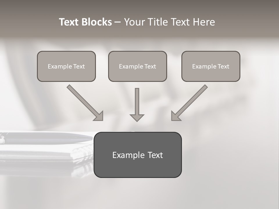Family Portrait Sunrise PowerPoint Template