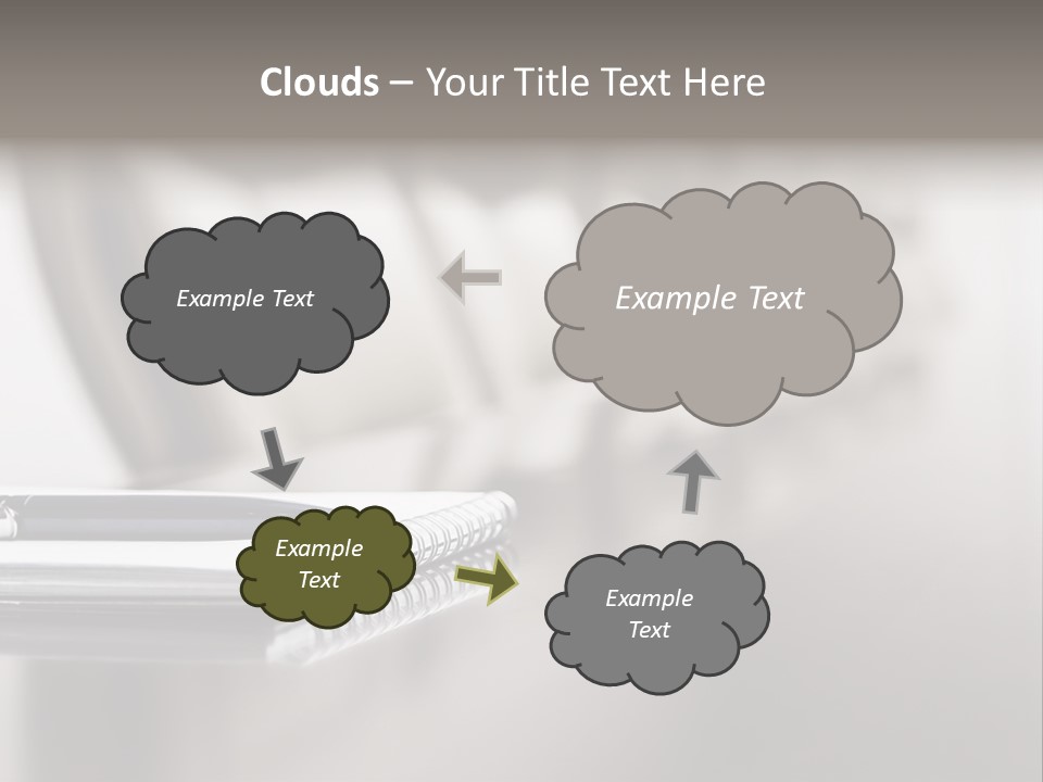 Family Portrait Sunrise PowerPoint Template