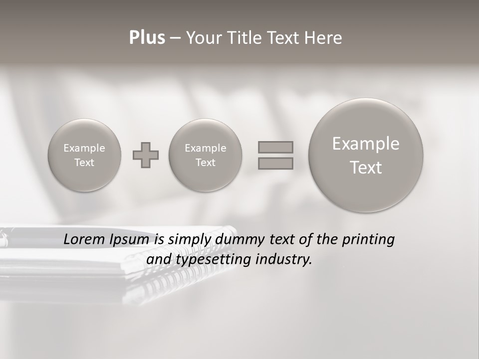 Family Portrait Sunrise PowerPoint Template