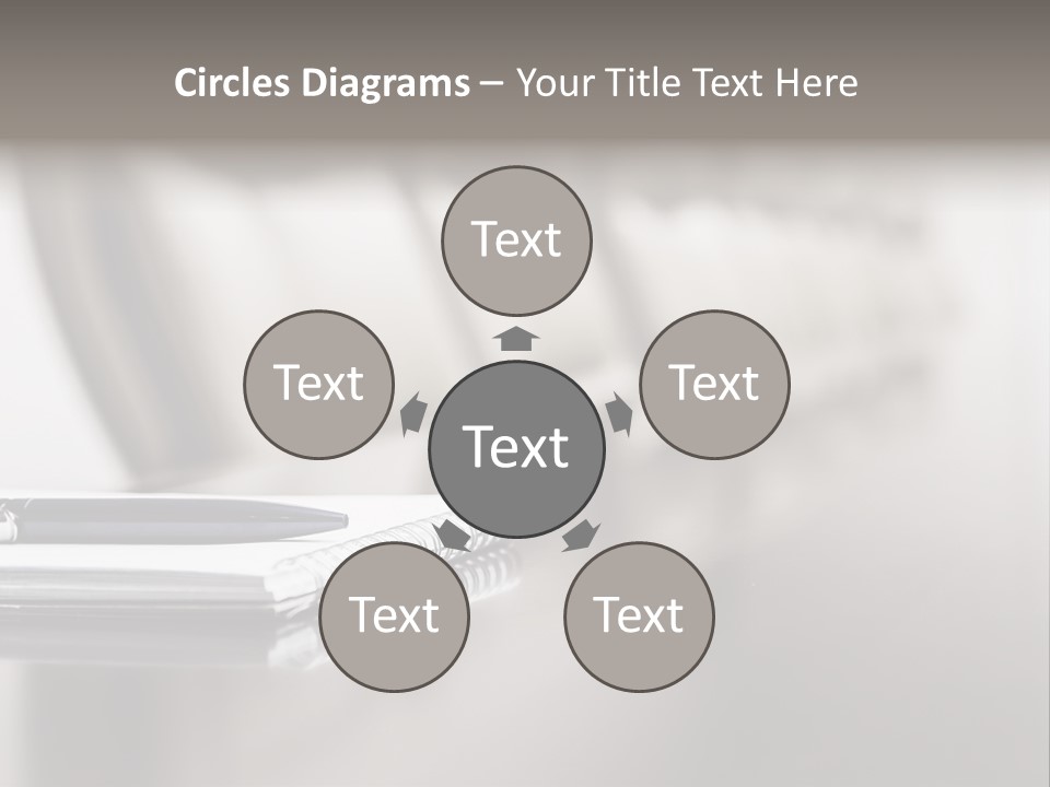 Family Portrait Sunrise PowerPoint Template