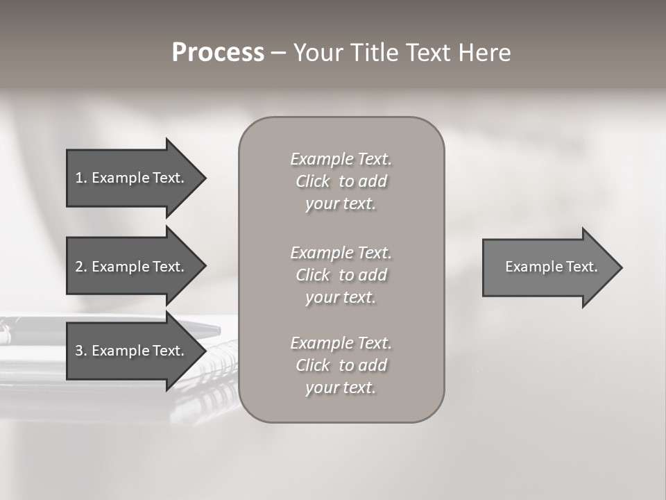 Family Portrait Sunrise PowerPoint Template