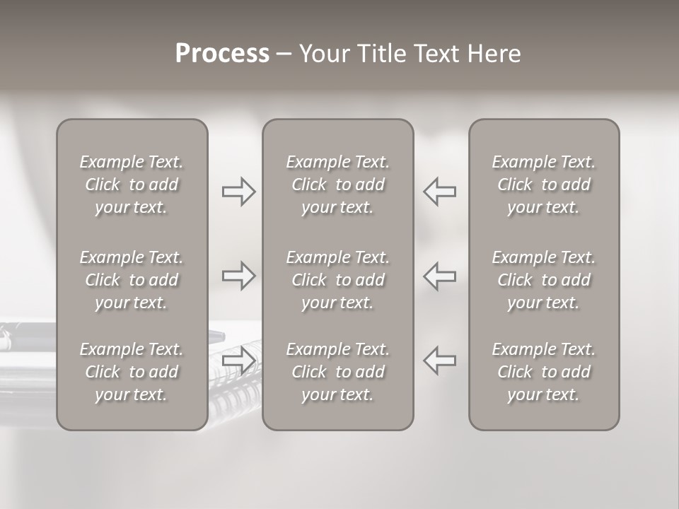 Family Portrait Sunrise PowerPoint Template