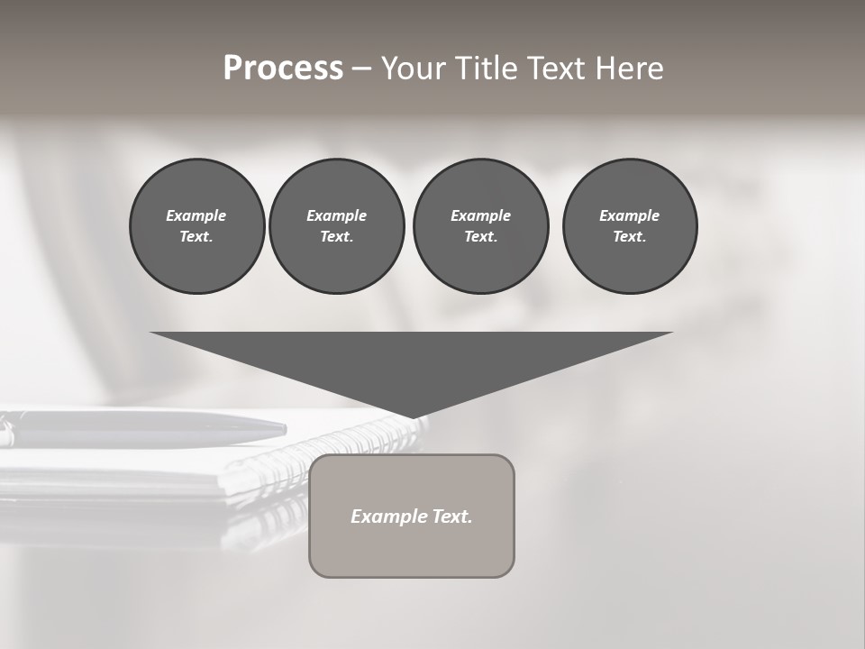 Family Portrait Sunrise PowerPoint Template