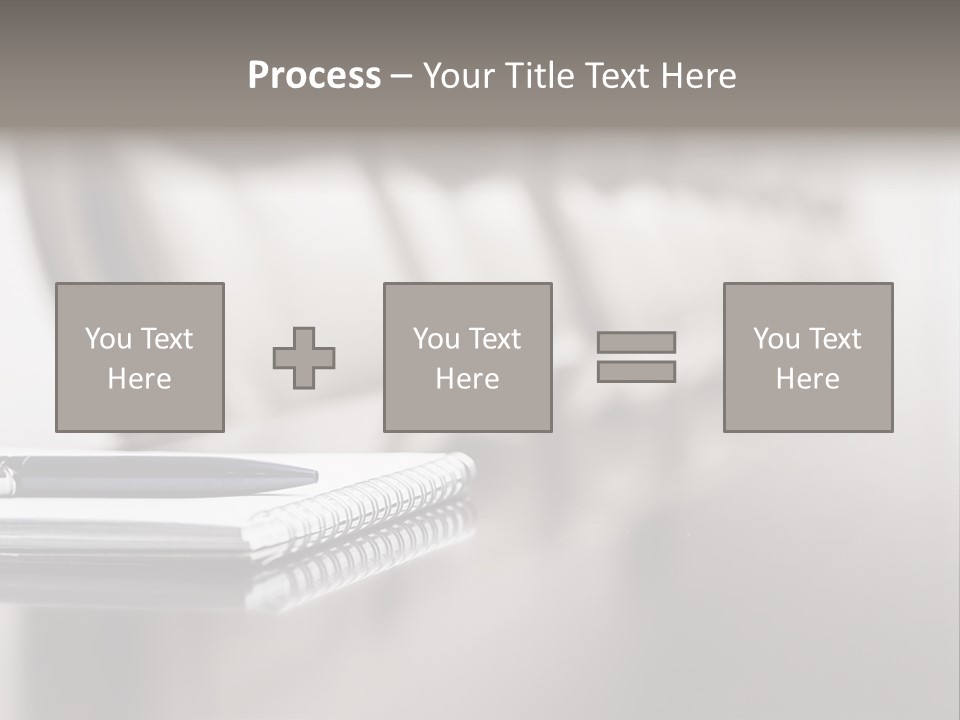 Family Portrait Sunrise PowerPoint Template
