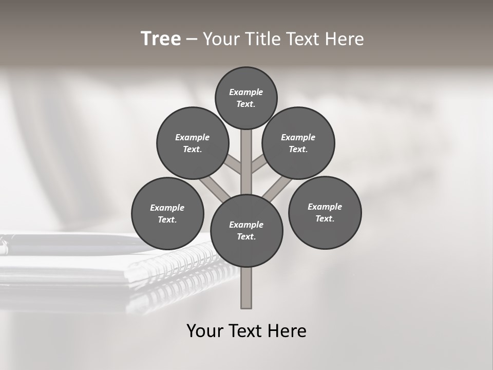Family Portrait Sunrise PowerPoint Template