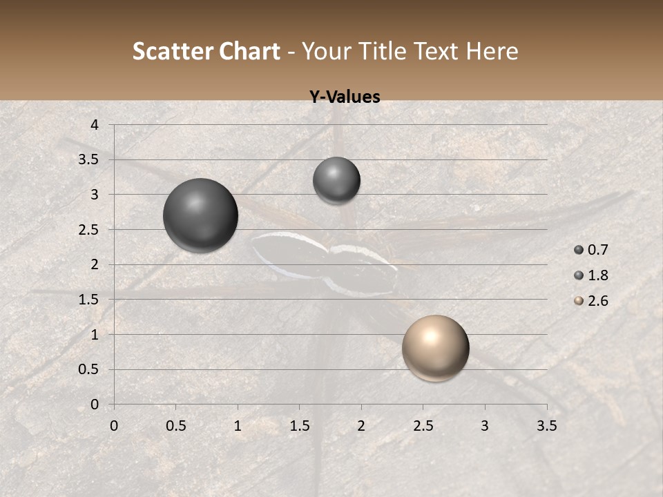 Life Caucasian Pensioner PowerPoint Template