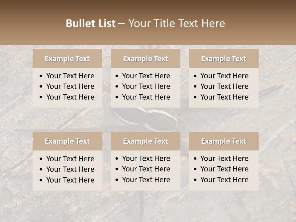 Life Caucasian Pensioner PowerPoint Template