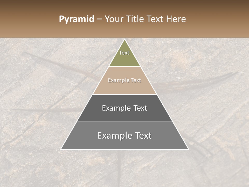Life Caucasian Pensioner PowerPoint Template