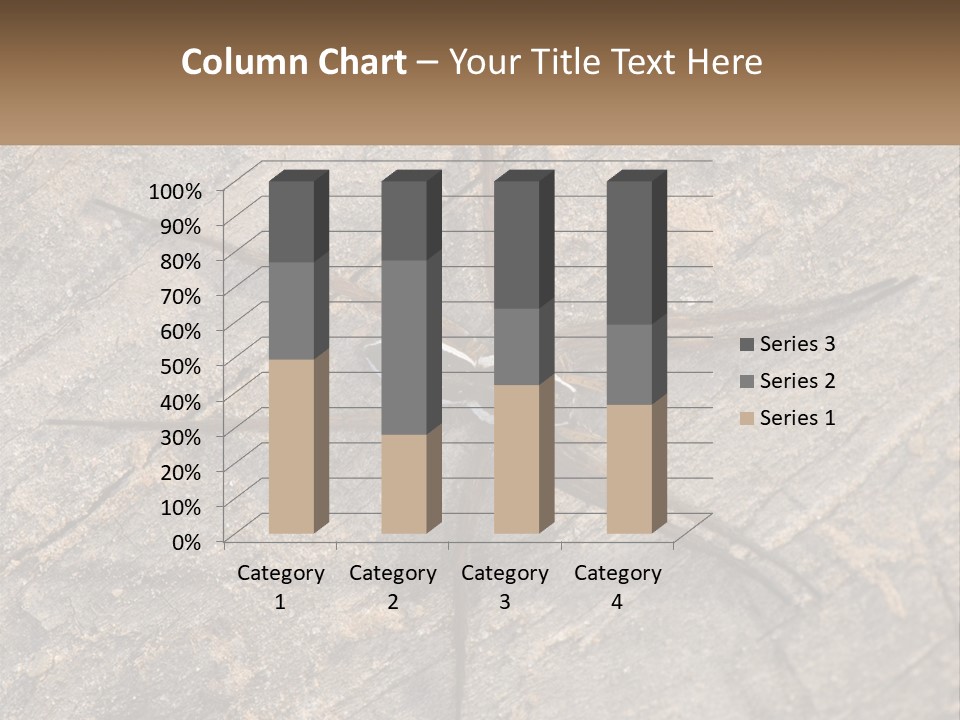 Life Caucasian Pensioner PowerPoint Template