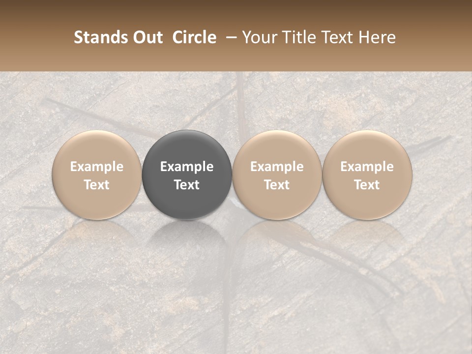 Life Caucasian Pensioner PowerPoint Template