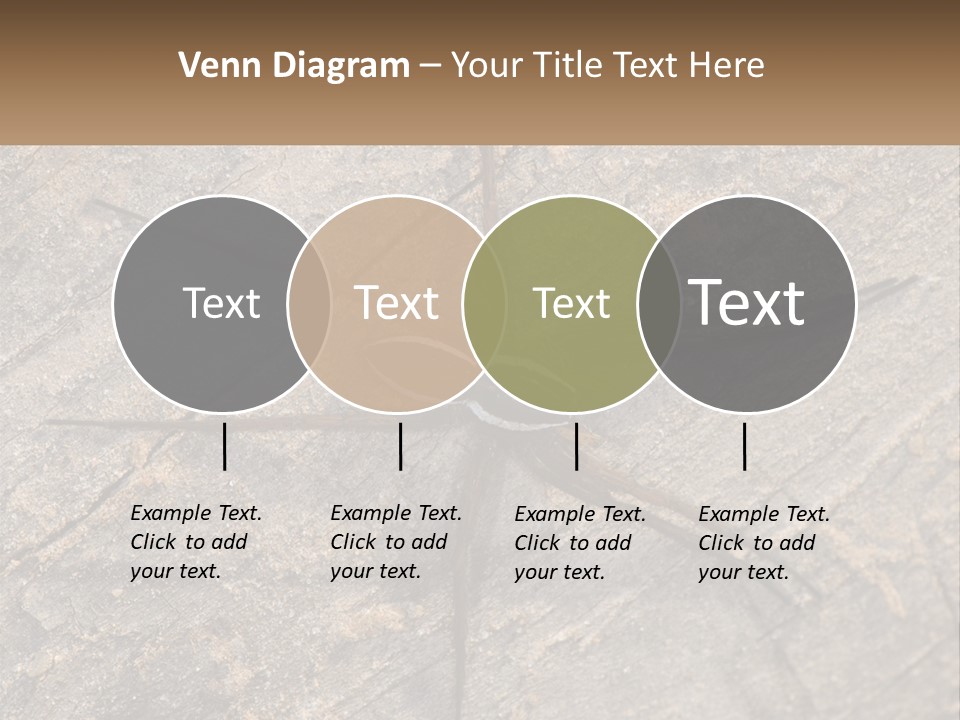 Life Caucasian Pensioner PowerPoint Template