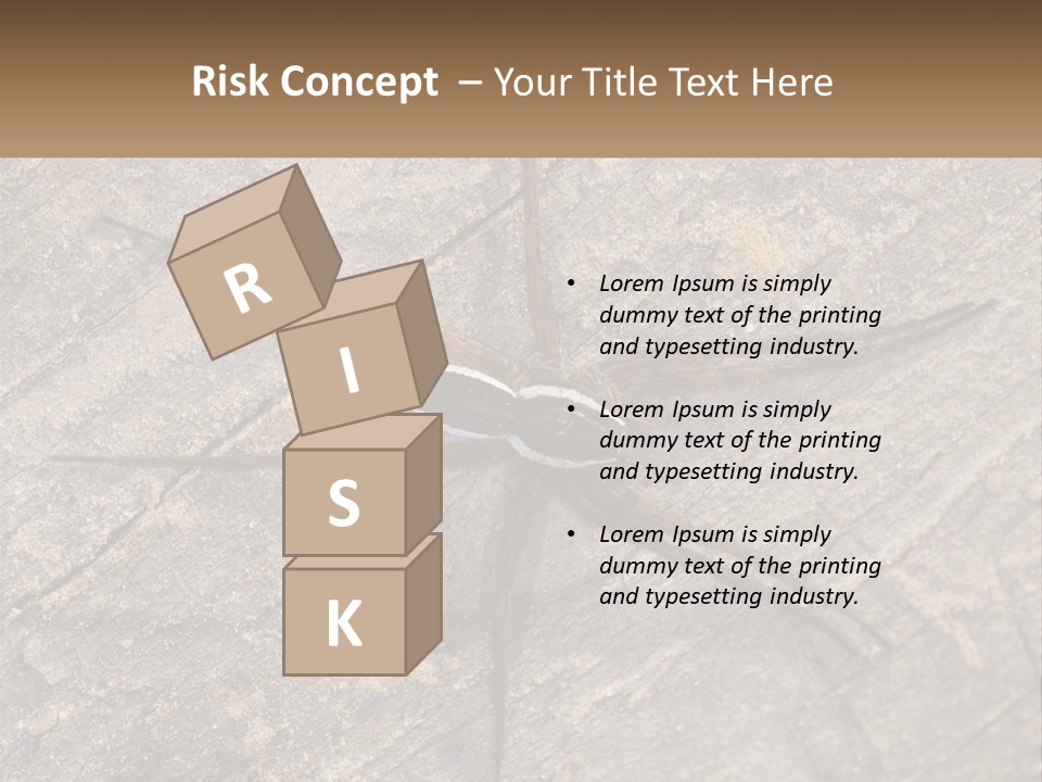 Life Caucasian Pensioner PowerPoint Template