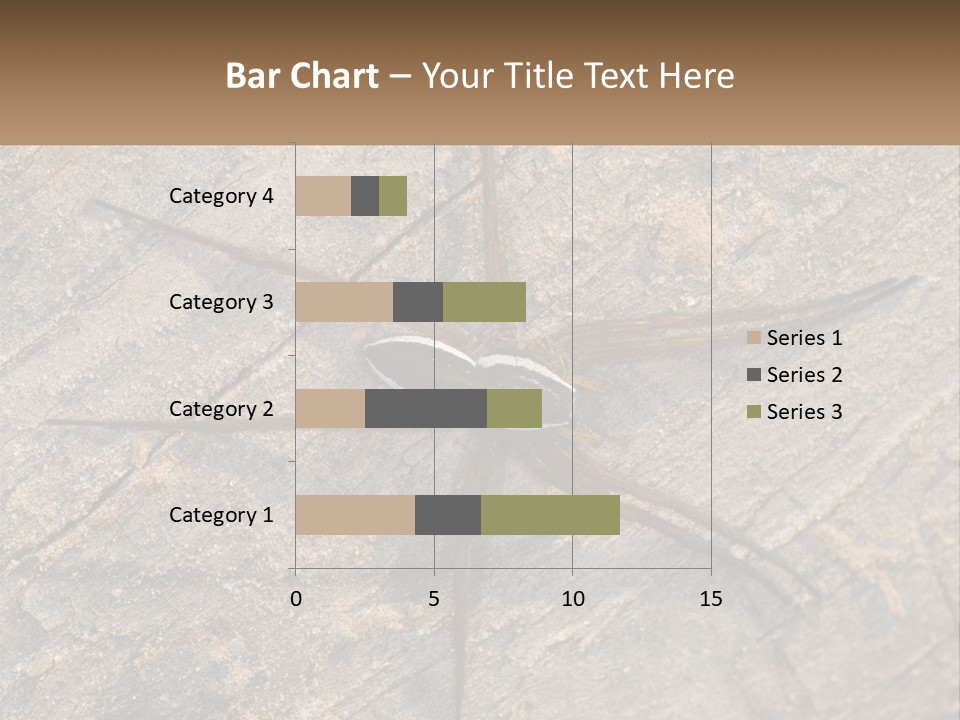 Life Caucasian Pensioner PowerPoint Template
