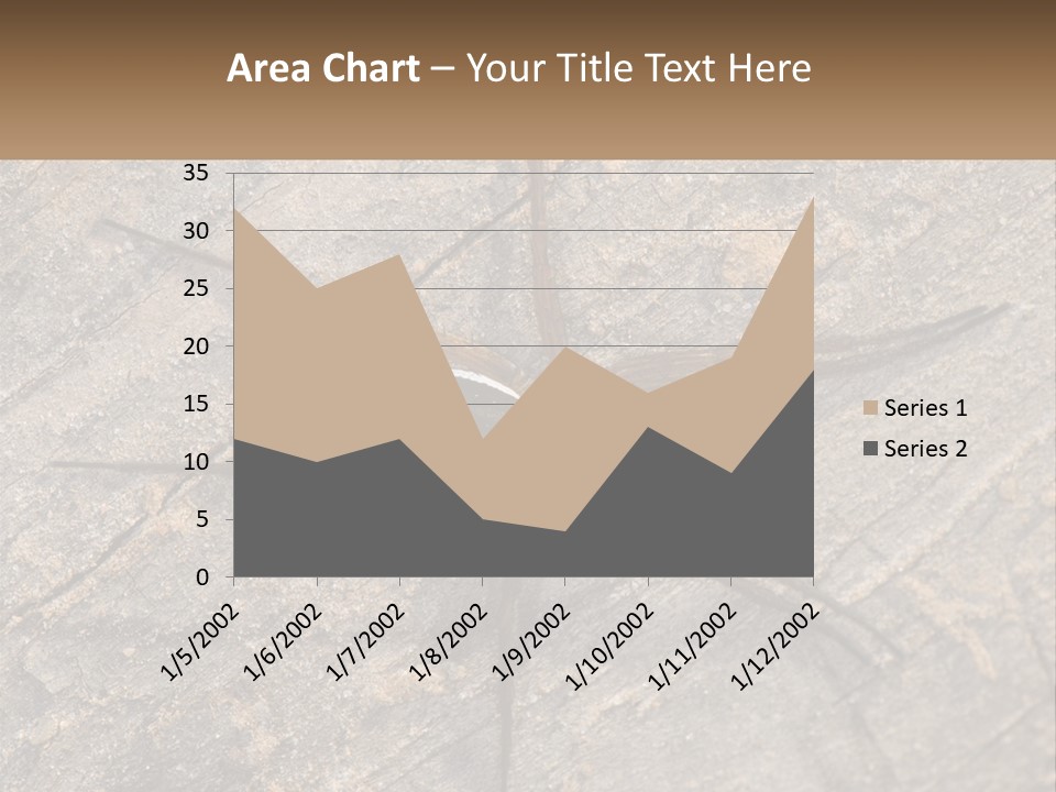 Life Caucasian Pensioner PowerPoint Template