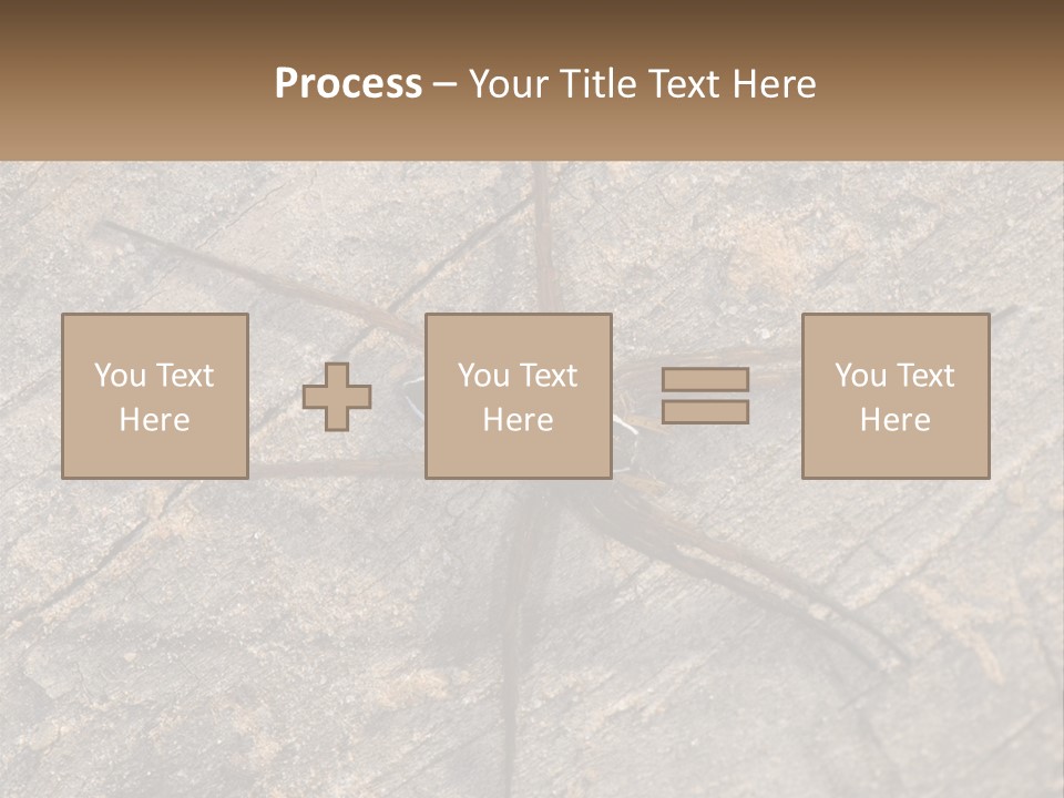 Life Caucasian Pensioner PowerPoint Template