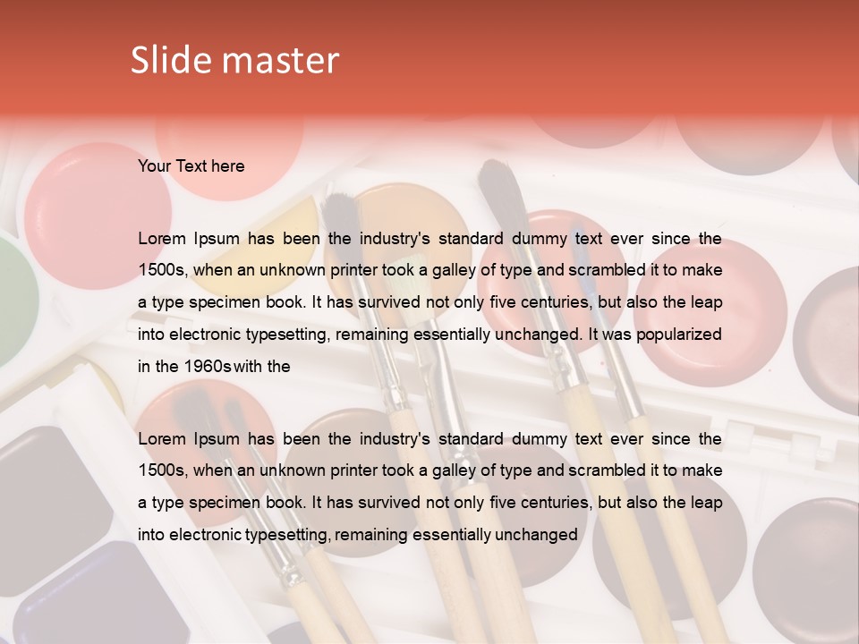 Sand Woman Sunset PowerPoint Template