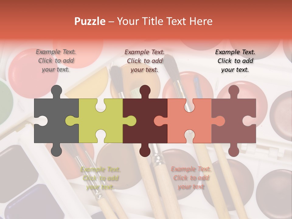 Sand Woman Sunset PowerPoint Template