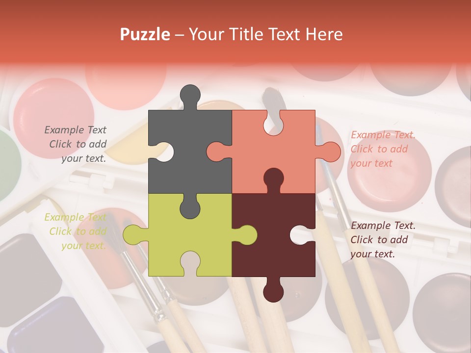 Sand Woman Sunset PowerPoint Template