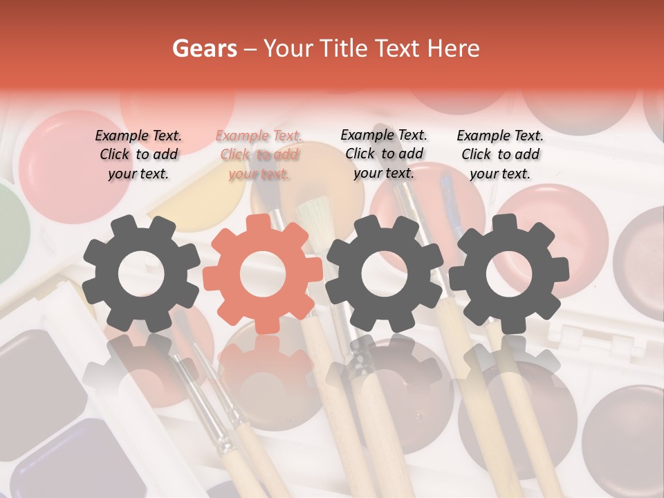 Sand Woman Sunset PowerPoint Template