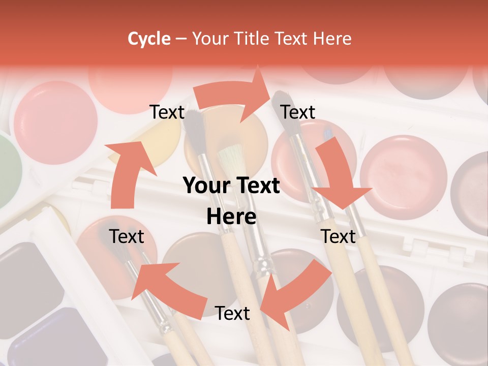 Sand Woman Sunset PowerPoint Template