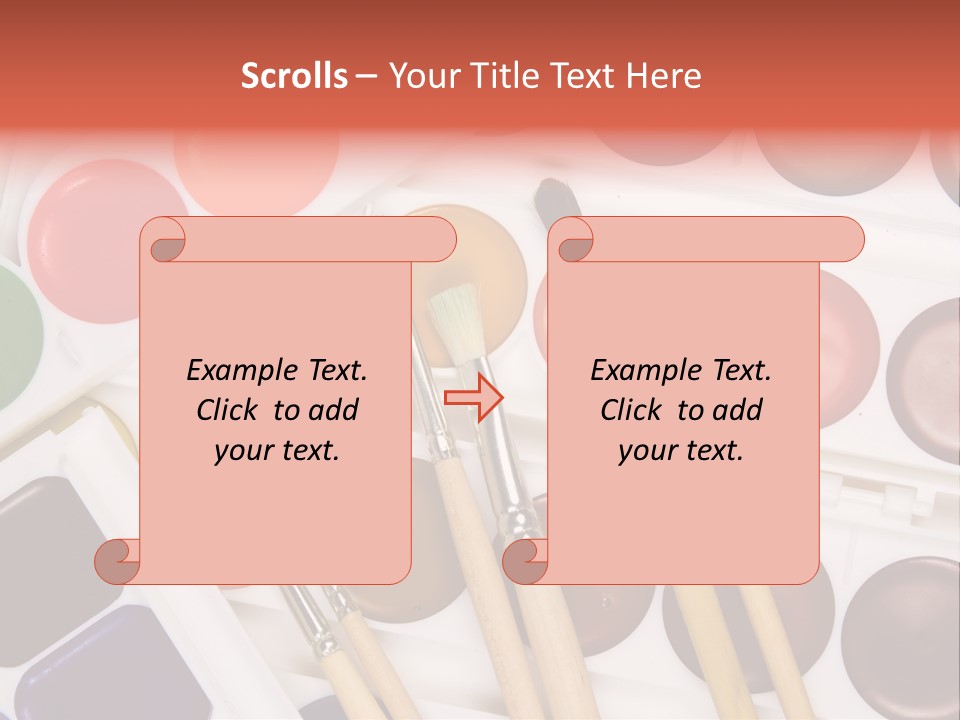 Sand Woman Sunset PowerPoint Template