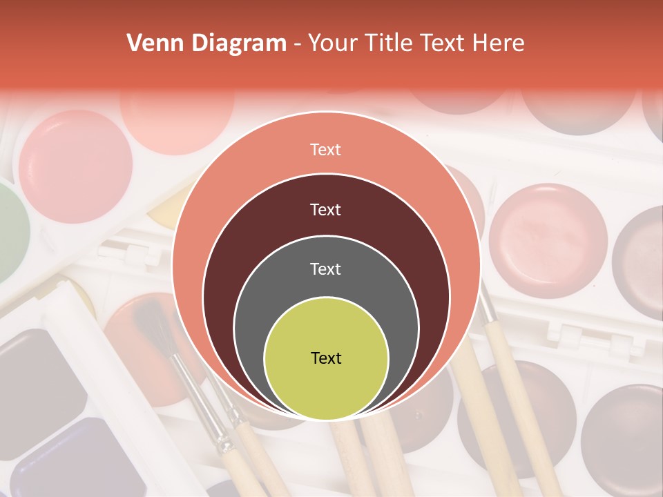 Sand Woman Sunset PowerPoint Template