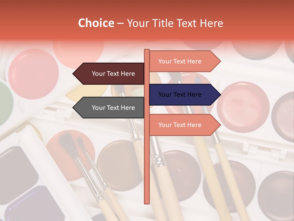 Sand Woman Sunset PowerPoint Template