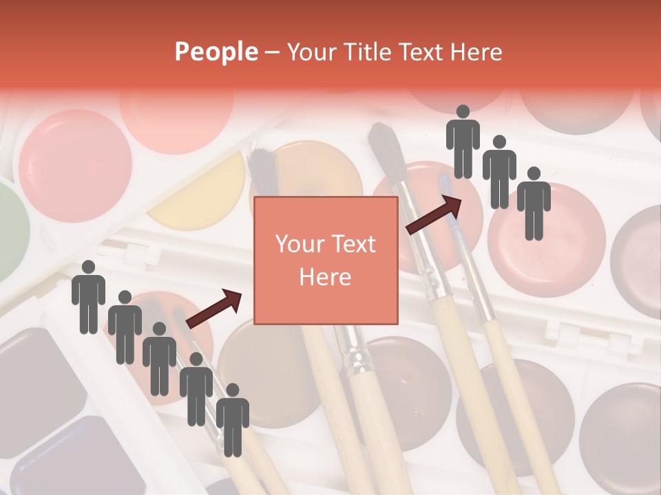 Sand Woman Sunset PowerPoint Template