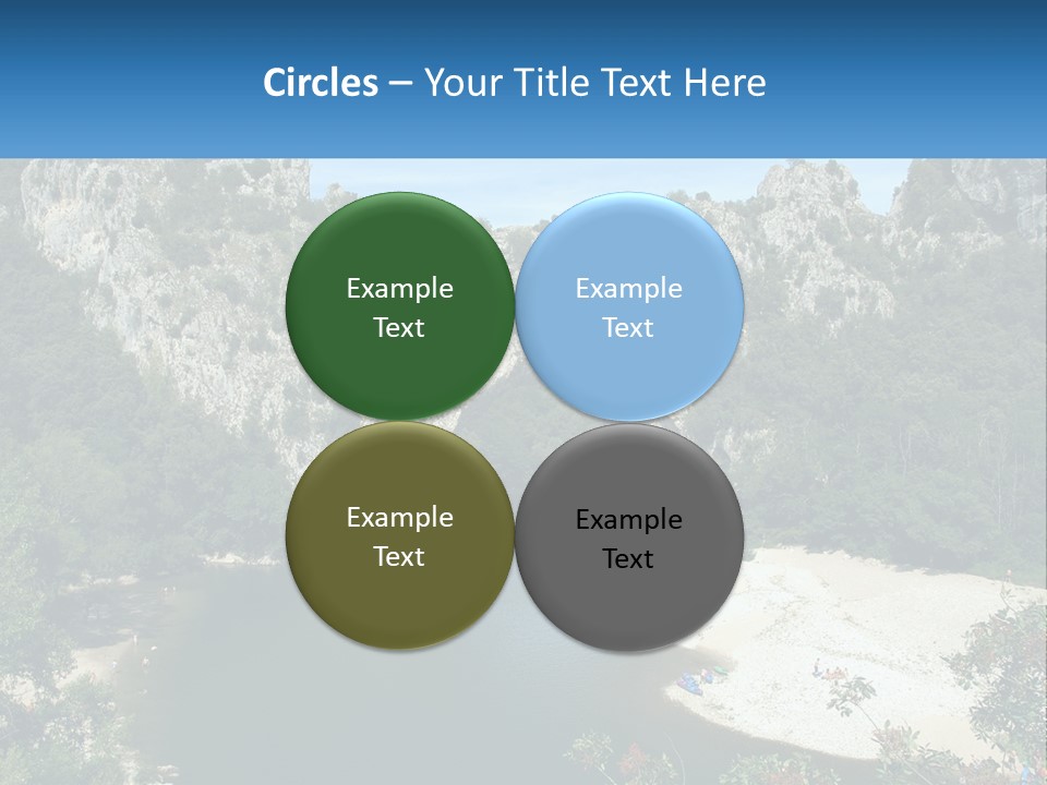 Old Calm Sea PowerPoint Template