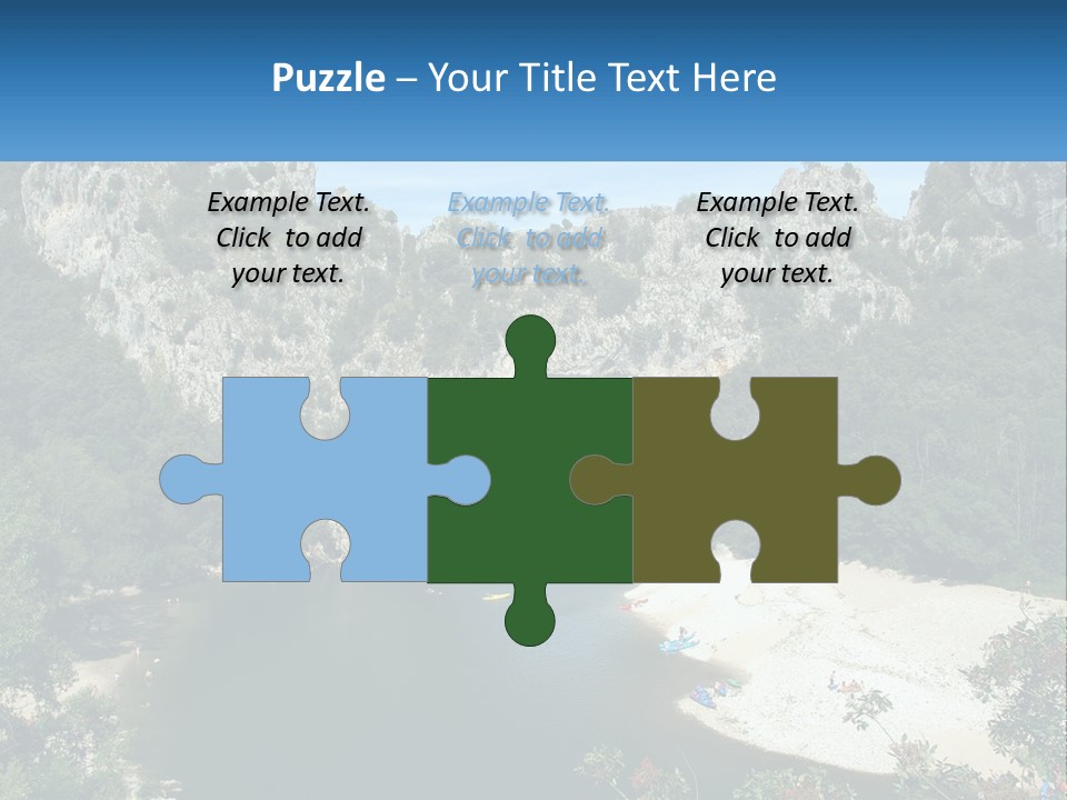 Old Calm Sea PowerPoint Template