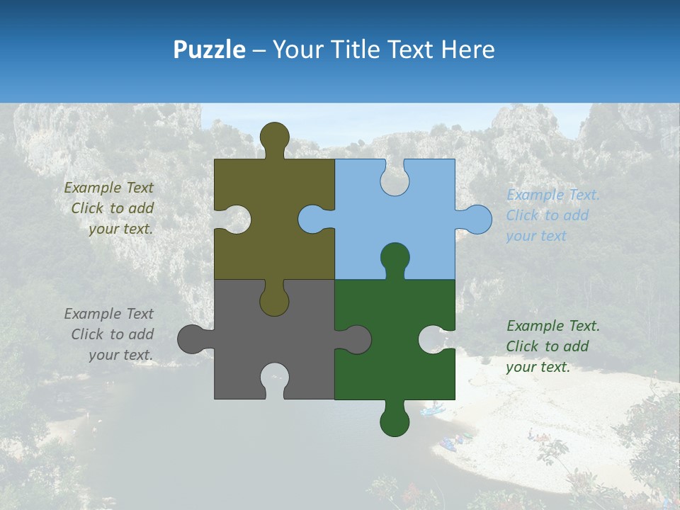 Old Calm Sea PowerPoint Template