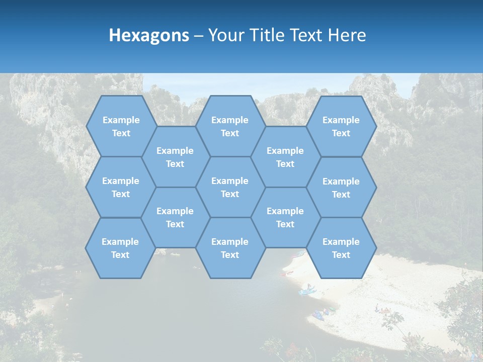 Old Calm Sea PowerPoint Template