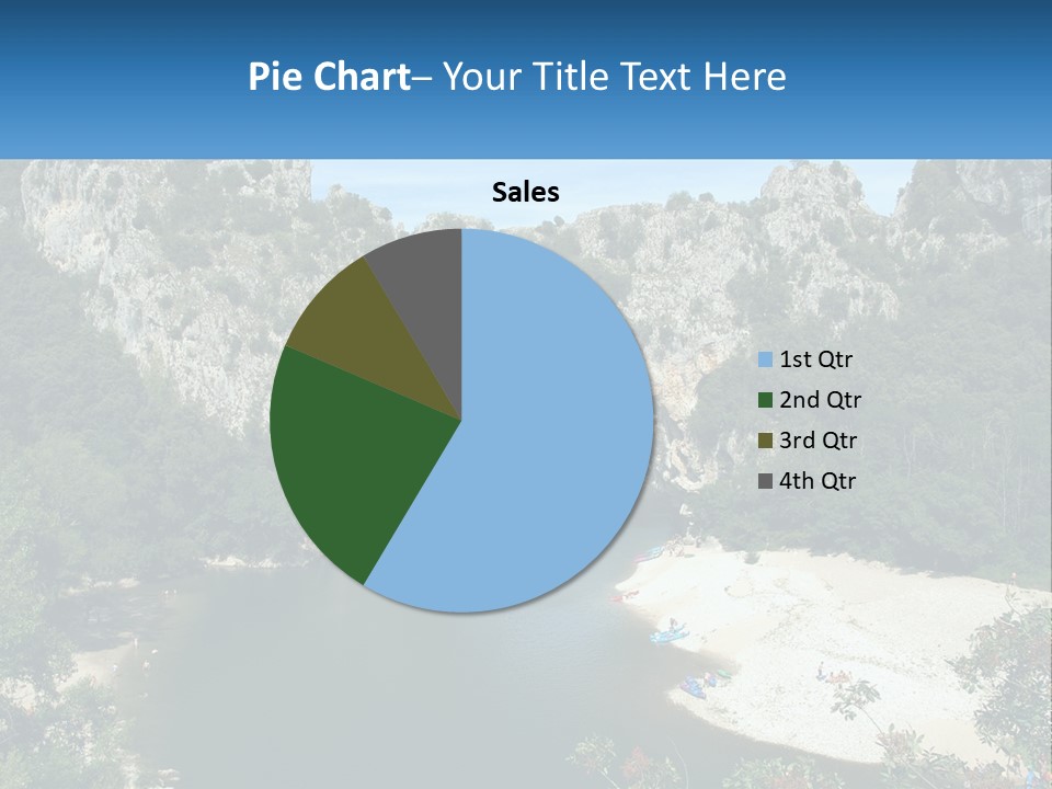 Old Calm Sea PowerPoint Template