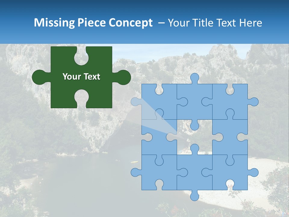 Old Calm Sea PowerPoint Template