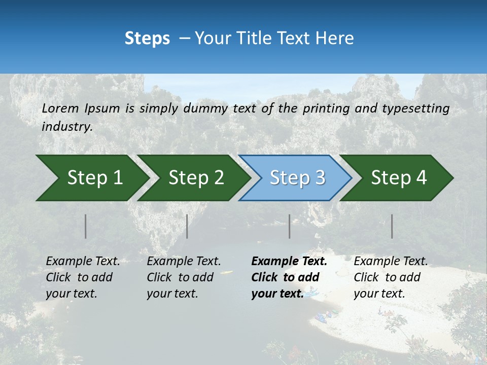 Old Calm Sea PowerPoint Template