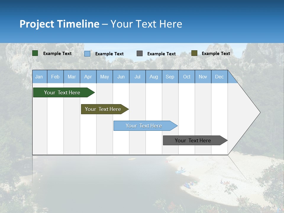 Old Calm Sea PowerPoint Template