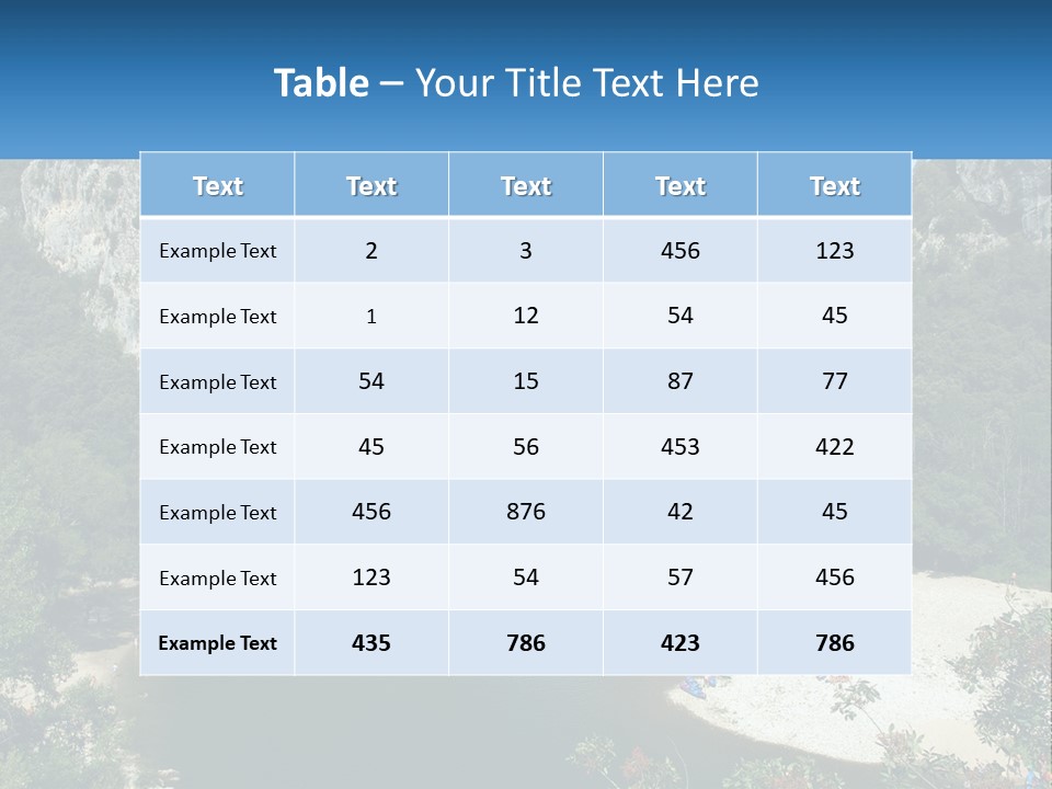 Old Calm Sea PowerPoint Template