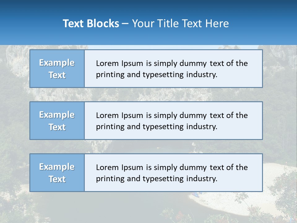Old Calm Sea PowerPoint Template