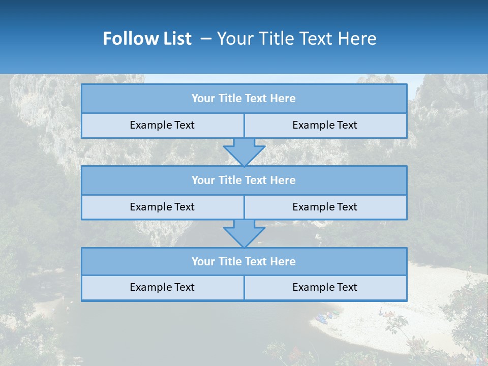 Old Calm Sea PowerPoint Template