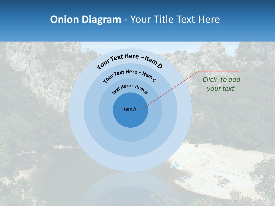 Old Calm Sea PowerPoint Template